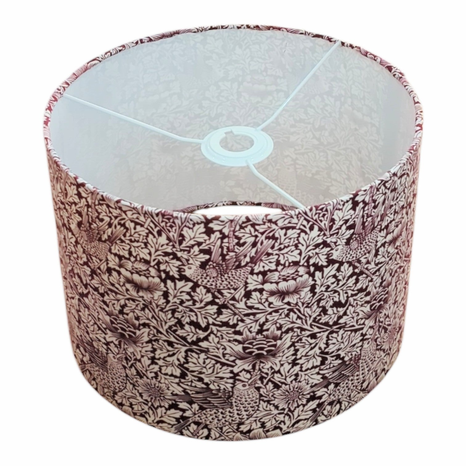 William Morris 'the bird and the anemone' fabric lampshade