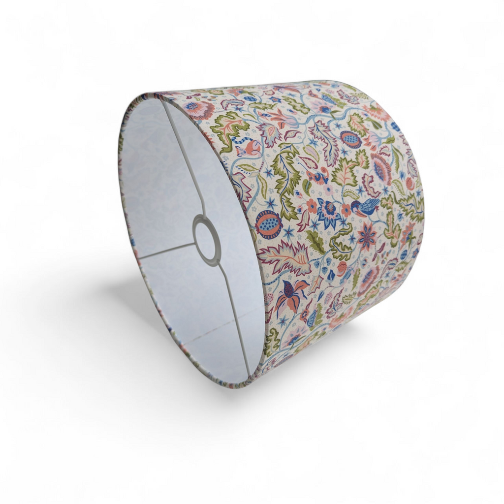 Liberty of London 'tree of life' fabric lampshade.