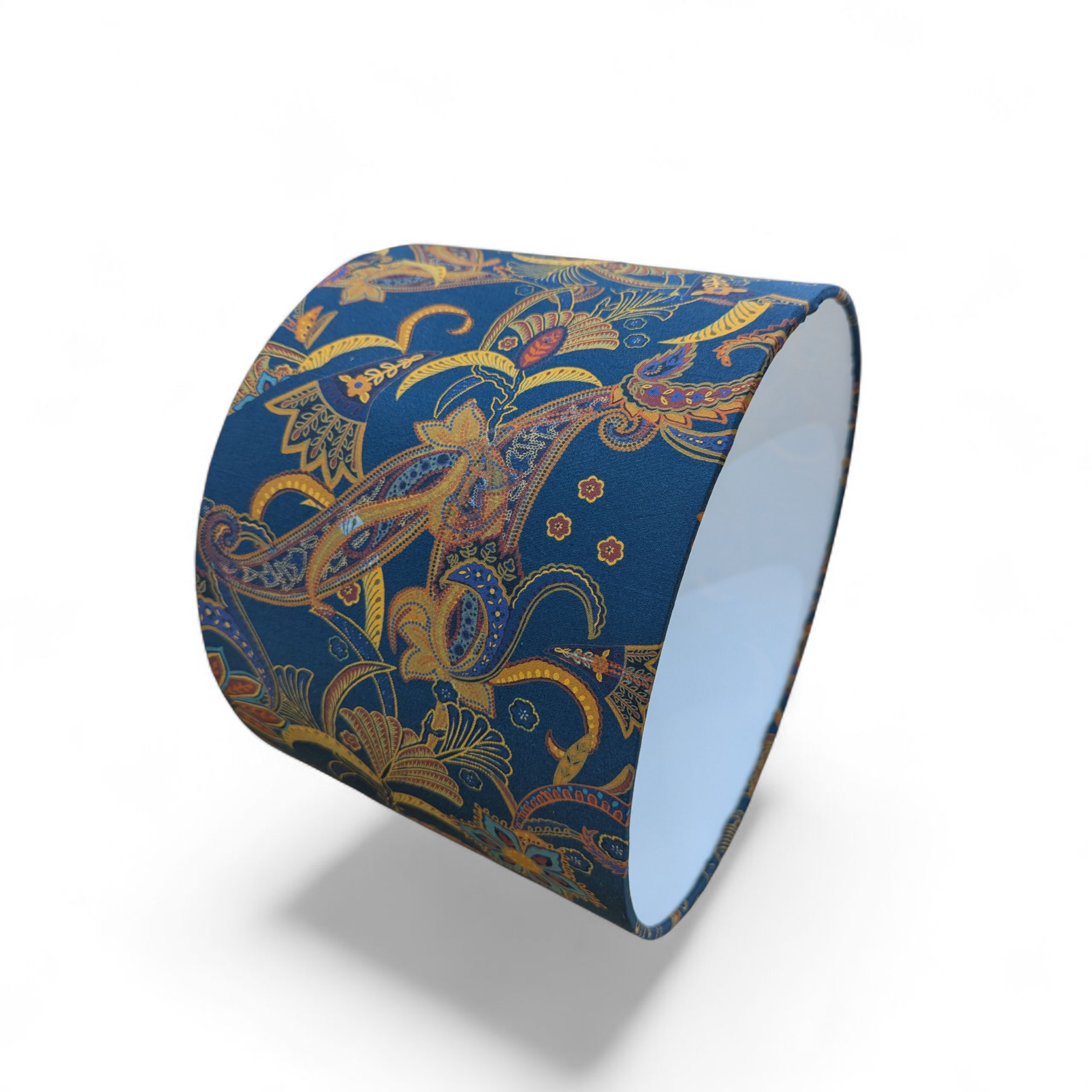 Ralph Lauren Teal fabric lampshade