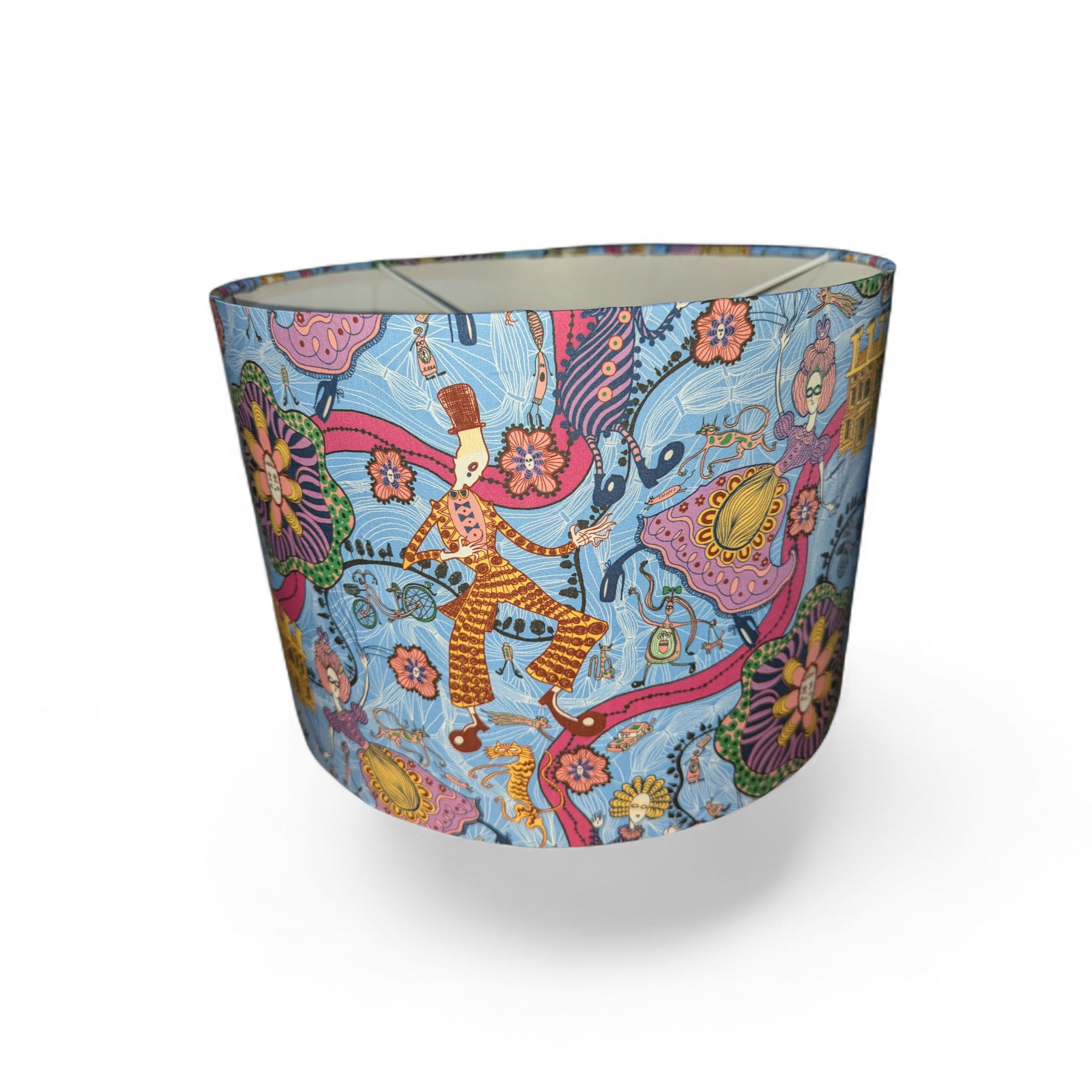 Grayson Perry by Liberty of London farbic lampshade