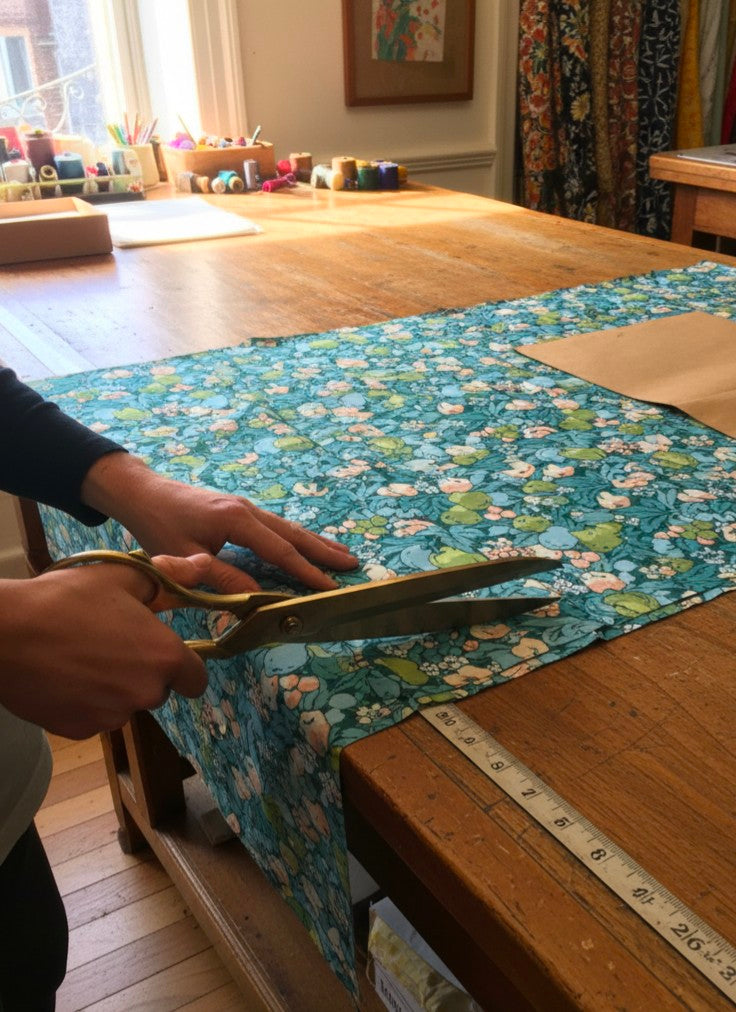 Liberty of London 'Tree of Life' floral lampshade.